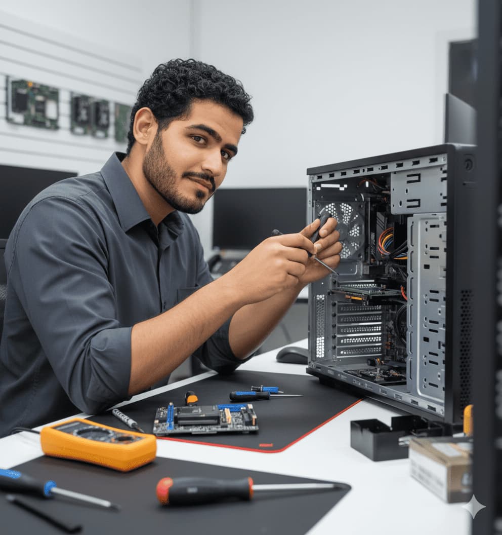 Técnico da GugaTech Fortaleza
